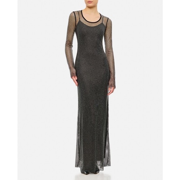 Sportmax Cinese Crystal Long Dress - NWT - Picture 2 of 4